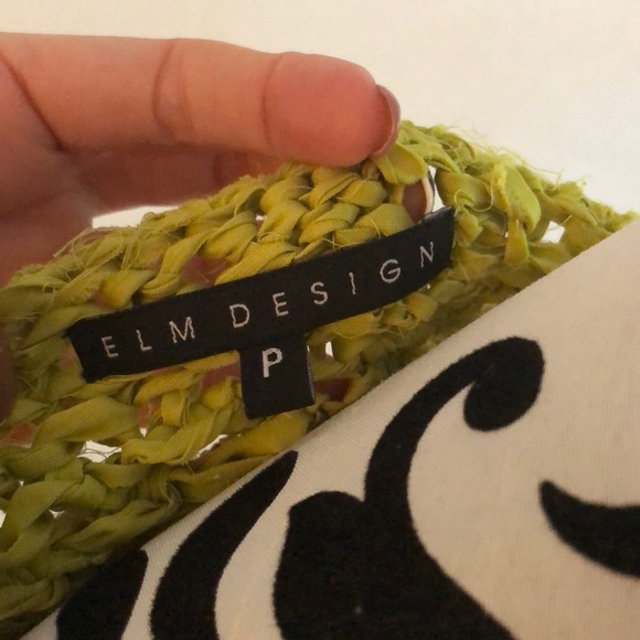 Elm design knit mesh crop top - Picture 4 of 5